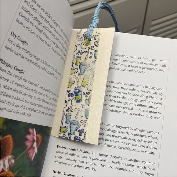 Set of 3 Handmade Bookmarks with Tassels - Picture 11 of 16